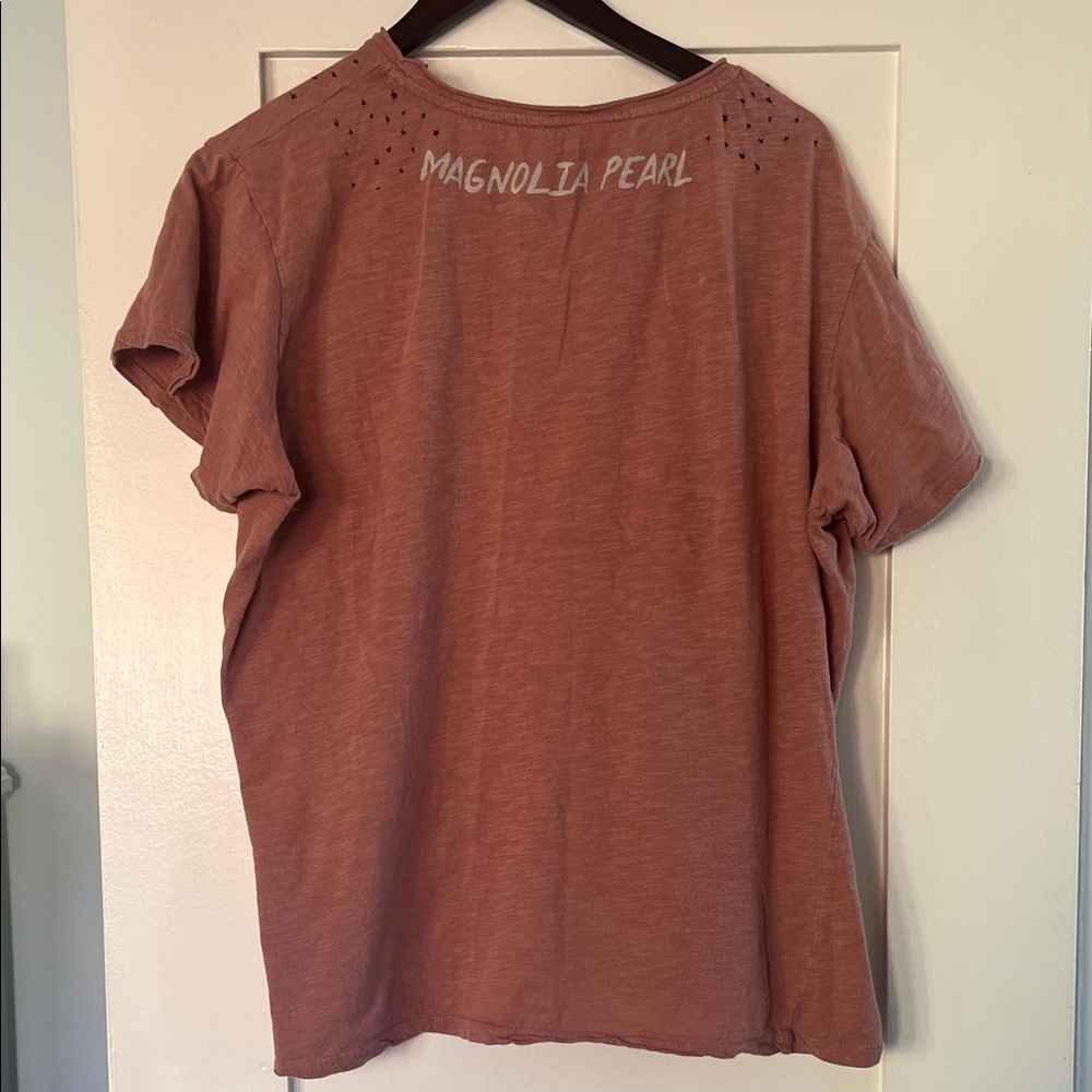 Magnolia Pearl Preston Joseph star tee-Bisou.
Rose. - Picture 4 of 5
